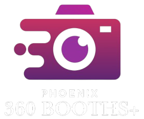 Corporate event with DSLR photo booth and branded backdrop stand
