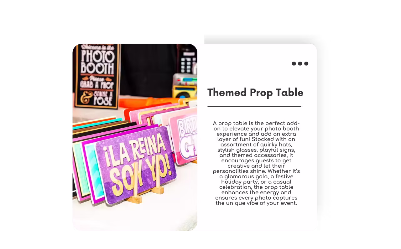 Interactive 360 photo booth for wedding entertainment
